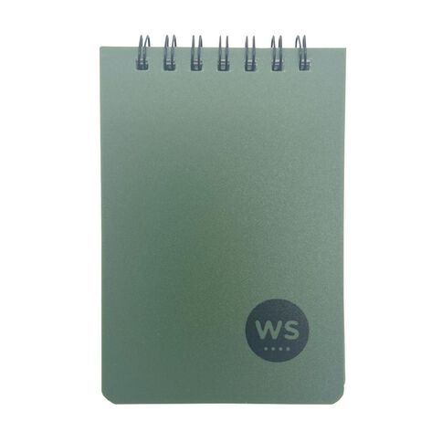 WS Notebook Wiro 100 Pages Green A7