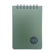 WS Notebook PP Wiro 100 Pages Green Dark A7