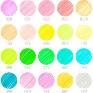 Faber-Castell Connector Felt Pens Pastel & Neon 20 Pack Multi-Coloured
