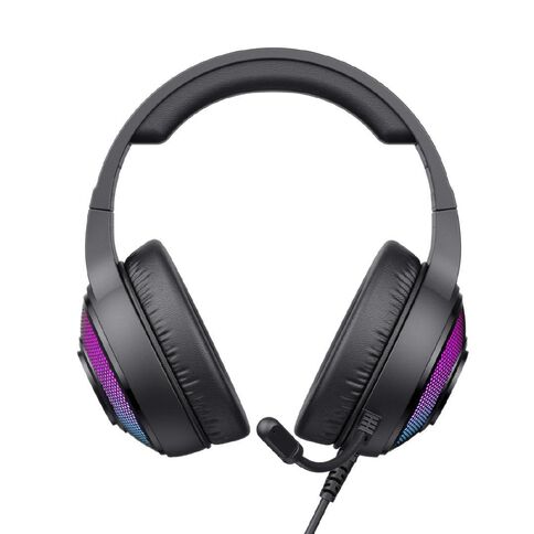 Gamenote 50mm RGB Headset Black H2042D Black/Blue
