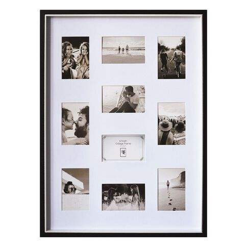 Uniti Two Tone Collage Box Frame 50cm x 70cm Black