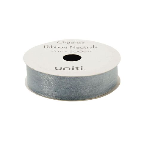 Uniti Organza Ribbon Neutrals 3m Assorted