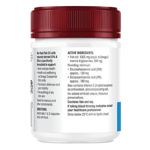 Red Seal Fish Oil 1000mg 200s