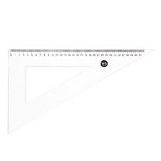 WS Set Square 30 & 60 Degree 32cm Clear