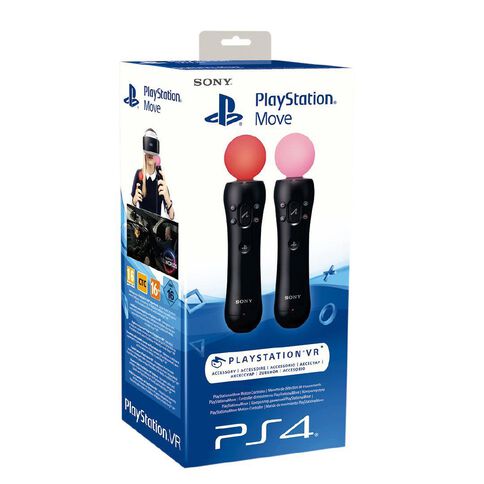 PS4 Move Controller Twin Pack