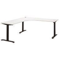 Jasper J Emerge Metal Leg Desk 1800 x 750 /Ironstone