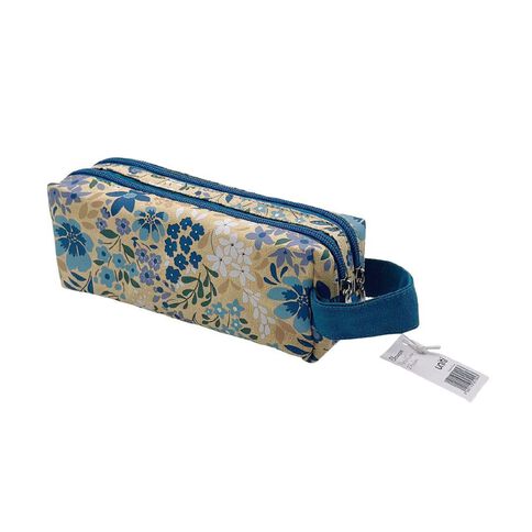 Uniti Blossom Pencil Case Two Pocket Floral
