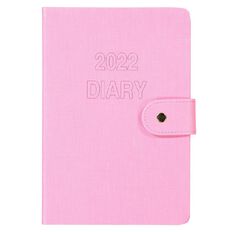 Dats 2022 Diary Week To View With Clasp Assorted A5