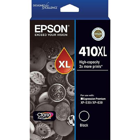 Epson Ink 410XL Black (530 Pages)