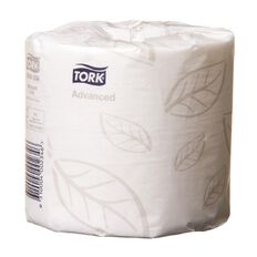 TORK Advanced Toilet Paper Roll 400 Sheet 2 Ply 1 Pack T4