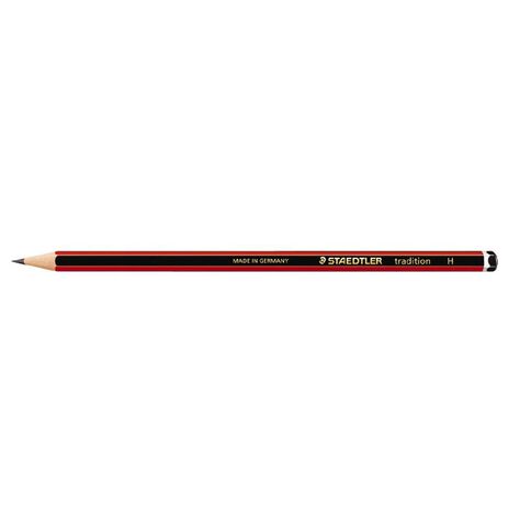 Staedtler Pencil Traditional H Black 12 Pack