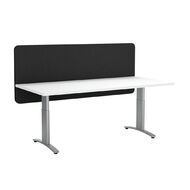 Boyd Visuals Desk Screen Modesty Panel Black 1800mm