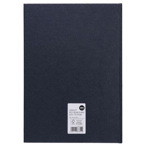 WS Mid Year Diary Navy Date To Page A4 26-27