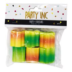 Party Inc Party Favours Rainbow Spring 6 Pack