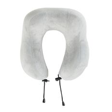 Living & Co Travel Pillow Memory Foam Black