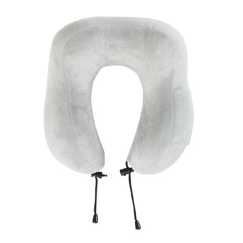 Living & Co Travel Pillow Memory Foam Black