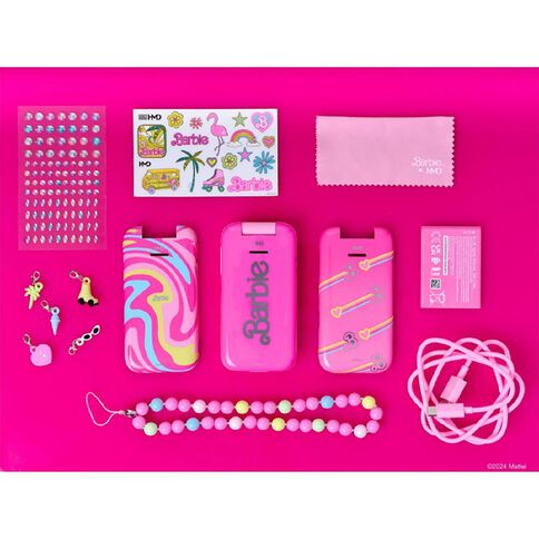 HMD Barbie Phone 4G with Skinny Sim Pink