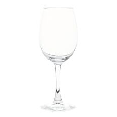 Living & Co Traditional White Wine Glass 6 Pack 350ml Clear