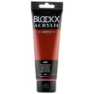 BLOCKX Acrylic Tube 120ml English Red Red