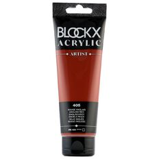 BLOCKX Acrylic Tube 120ml English Red Red