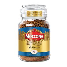 Moccona Classic Decaf Medium Roast Freeze Dried Coffee 100g