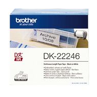 Brother DK22246 Continuous Paper Label Roll 103mm x 30.48m