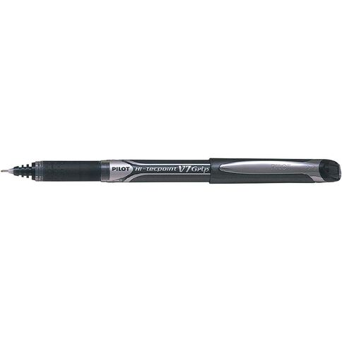 Pilot Hi-Tecpoint V7 Grip Fine 0.7mm Rollerball Pen Black