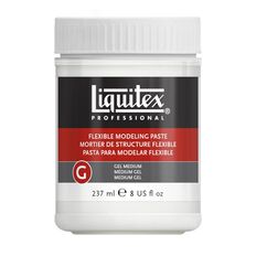 Liquitex Flexible Modeling Paste Gel Medium 237ml White