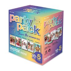 Fujifilm Instax Mini Film 50 Pack Party