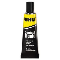 UHU Contact Liquid Glue 33ml Clear