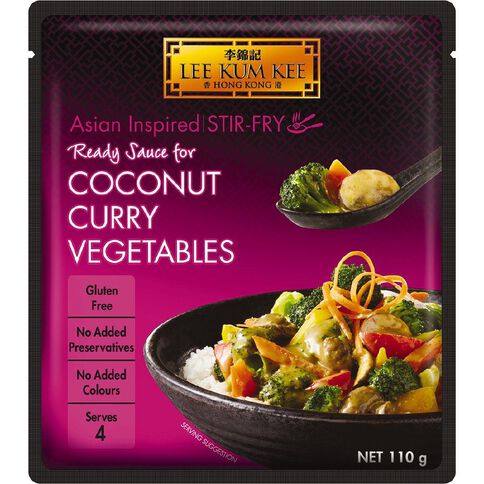 Lee Kum Kee Ready Sauce Coconut Curry 110g