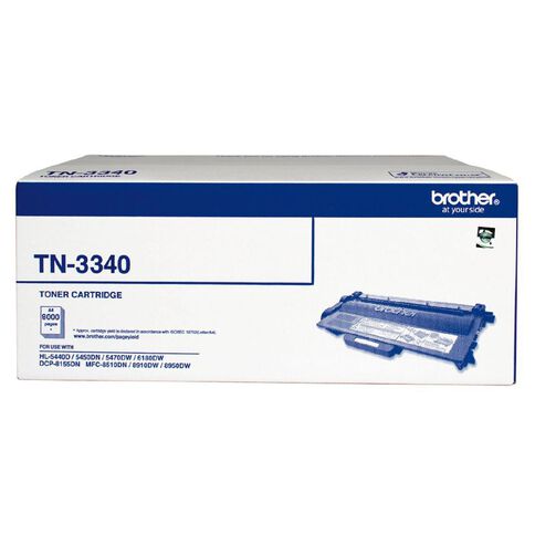 Brother Toner TN3340 Black (8000 Pages)