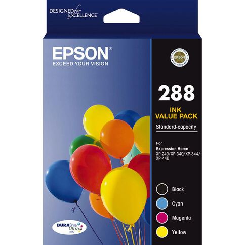Epson 288 DURAbrite Ink 4 Colour Pack