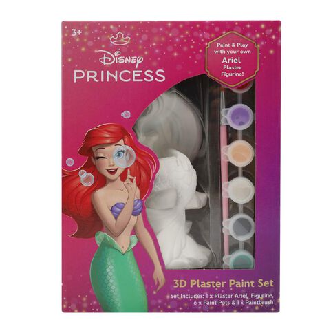 Disney Princess Plaster Paint Set