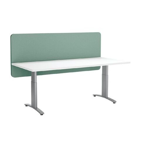 Boyd Visuals Desk Screen Modesty Panel Turquoise 1500mm