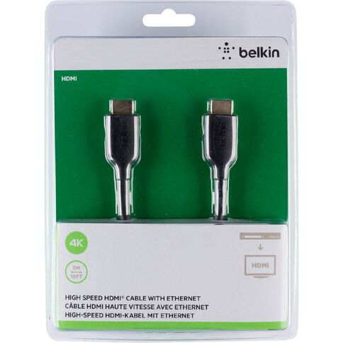 Belkin High Speed HDMI Cable with Ethernet 4k/ Ultra HD 5M