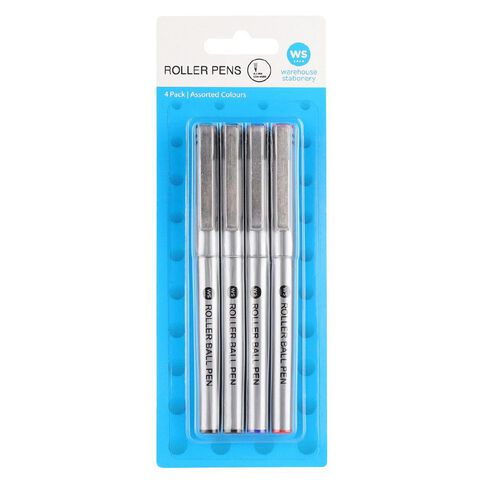 WS Roller Ball Pens 4 Pack