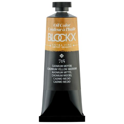 BLOCKX Oil Tube 35ml S5 715 Cadmium Medium Yellow