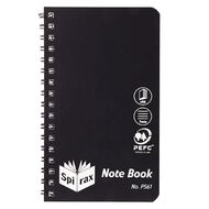 Spirax P561 Notebook 147mm X 87mm 96 Page Black