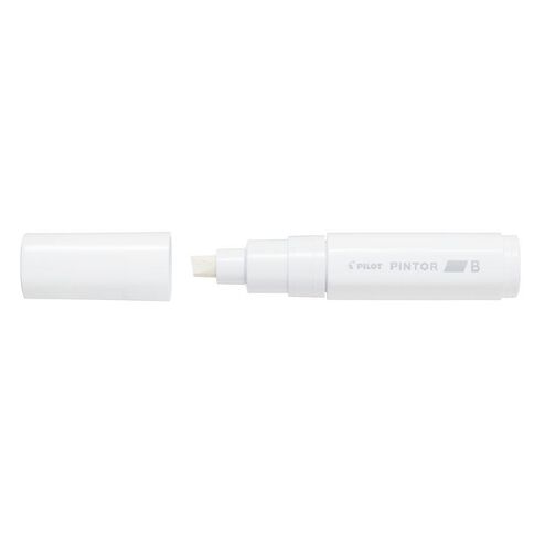 Pilot Pintor Marker Chisel Broad 8.0mm Tip White