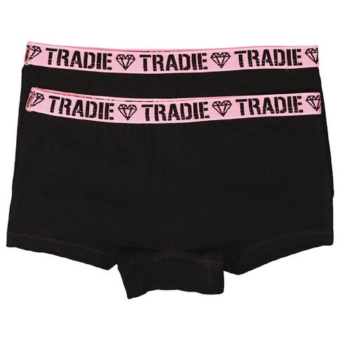 Tradie Girls' Shortie 2 Pack