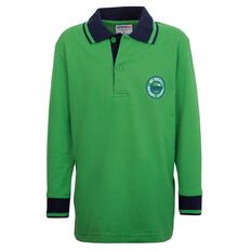 Schooltex Mt Roskill Primary Long Sleeve Polo with Embroidery