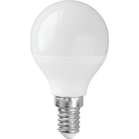 Edapt LED E14 Fancy Round Light Bulb 5.5W Warm White 2 Pack
