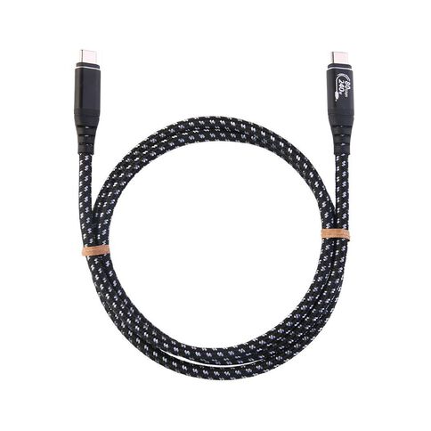 Tech.Inc 240W USB-C Cable 1m Black