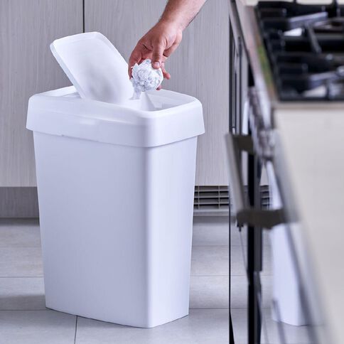 Living & Co Slim Rubbish Bin 50L