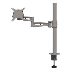 Accent Quick Ship Single Monitor Arm Silver