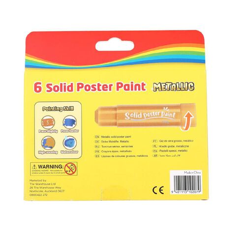 Metallic Solid Poster Paint