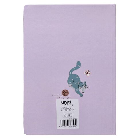 Uniti Stationery Cats Notebook A5