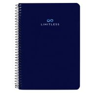 Uniti Spiral Notebook Limitless Blue