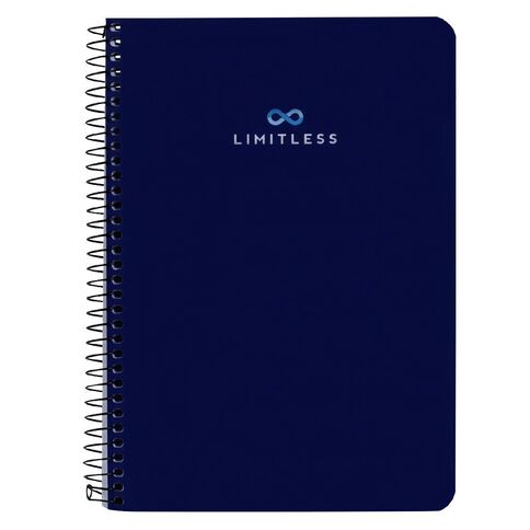 Uniti Spiral Notebook Limitless Blue